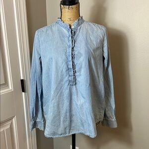 Loft Light Blue  Shirt